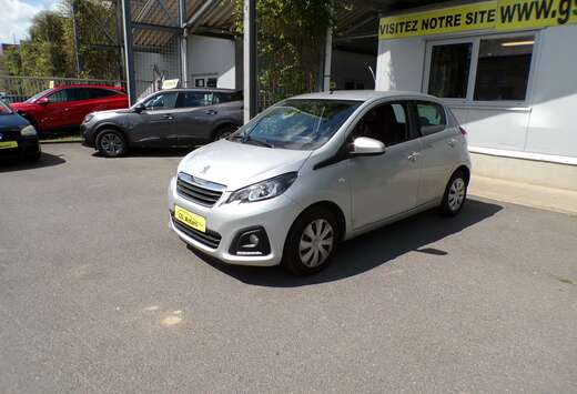 Peugeot 1.0 VTi 69cv gris 08/15 79.961km Airco Blueto ...