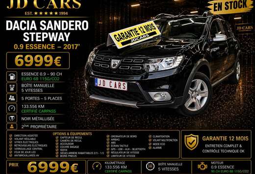 Dacia STEPWAY 0.9 ESSENCE 90 GARANTIE 1 AN CTOK