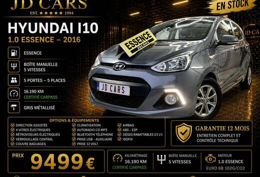 Hyundai I10 1.0 ESSENCE 16.000KMGARANTIE 1 AN CTOK