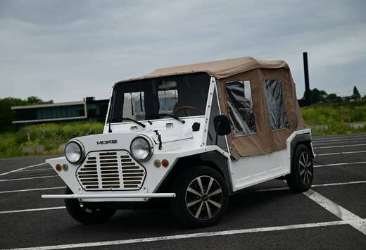 MINI MOKE ELECTRIC / JHC JC07 / WHITE  / LEATHER BROW ...