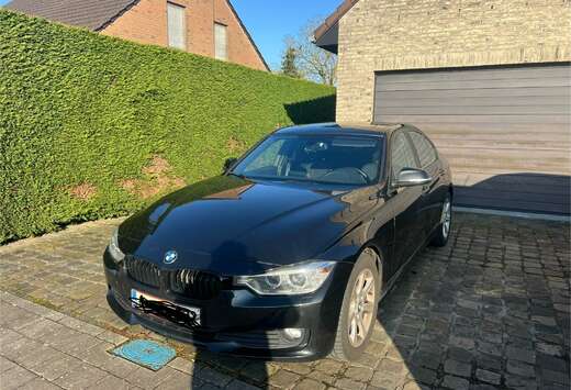 BMW 316d met extra janten van 17 inch