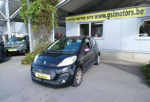 Peugeot 3 portes 1.0i 68cv Noire 02/14 53.884km! Radi ...