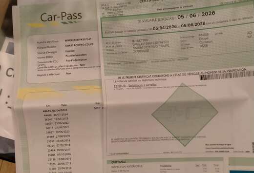 Smart Coupe 1.0i Mhd Passion Softouch