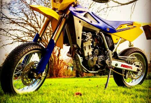 Enduro Met Supermotard Wielen + 2cm Verlaagde Vere
