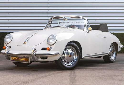 Porsche 356 SC Cabriolet - Reiher Grau