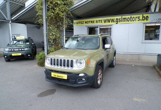 Jeep 2.0 MJD 140cv 4x4 vert 04/15 Airco GPS Bluetooth