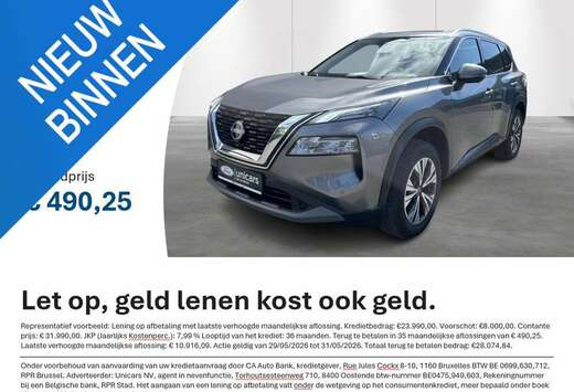 Nissan Mild-Hybrid 163 X-Tronic N-Connecta 7 ZITPLAAT ...