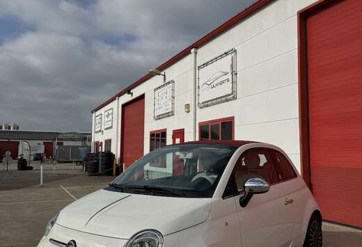 Fiat mirror chromepack/parelmoerwit/navi/led/applcrpl ...