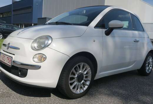 Fiat 500C 1.2i Lounge PUR-02 Stop