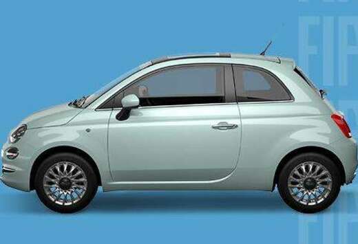 Fiat 1.0 Hybrid Lounge - 70 PK  GPS + PANO + ALU