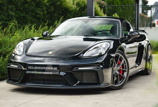 Porsche GT4 4.0 man*Belgian 1st owner*LED*Auto BLIP*C ...