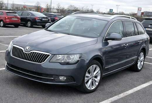 Skoda Superb SW 1.6 CR TDi Elegance AUTOMAAT LEDER PA ...