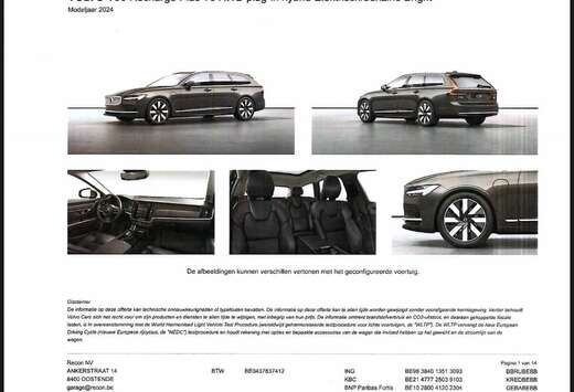 Volvo 2.0 T6 AWD PHEV Plus Bright