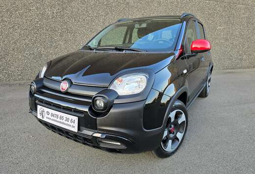 Fiat Cross 1.0i HYBRID MHEV Red 5pl.  AIRCO/PDC..