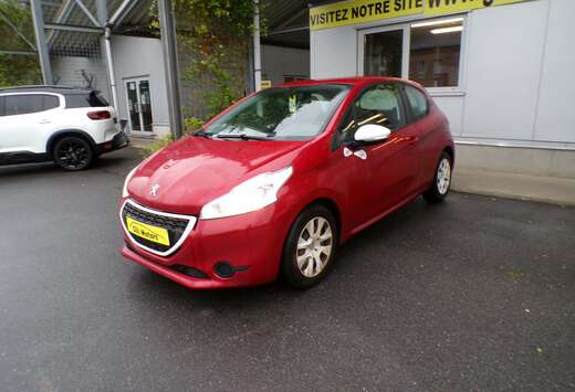 Peugeot 1.0i 68cv 3portes rouge 10/14 77122km Airco C ...