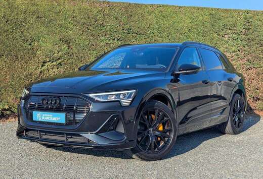 Audi (Q8)e-tron - black edition - trekhaak - leder