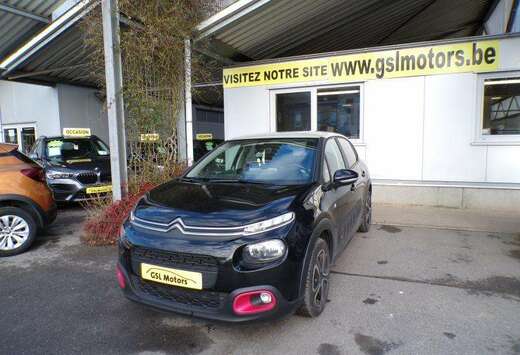 Citroen 1.2i 110cv noir 03/19 Airco GPS Capteurs Blue ...