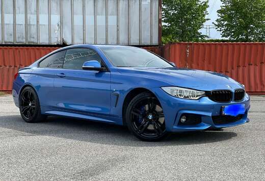 BMW Coupé 420 dA, M kleur (estoril blue), ZEER GOEDE ...