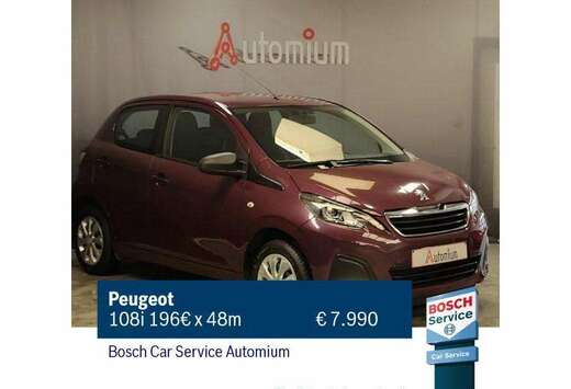 Peugeot 1.0 196€ x 48m