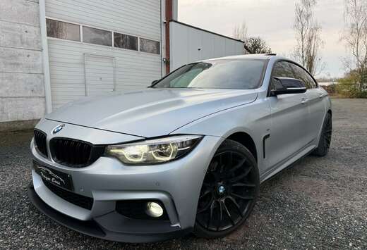 BMW 430i Gran Coupe xDrive Mpack Frozen Silver Red In ...