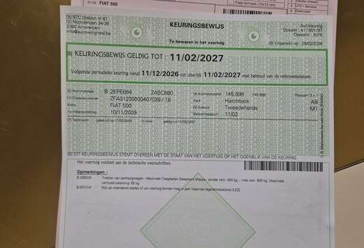 Fiat 1.4i Lounge Stop & Start