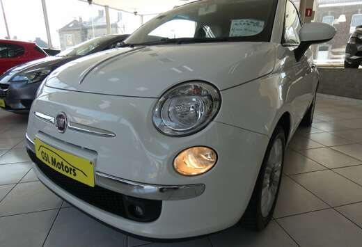 Fiat 1.2i 69cv blanc cabriolet 01/15 90.999km Airco U ...