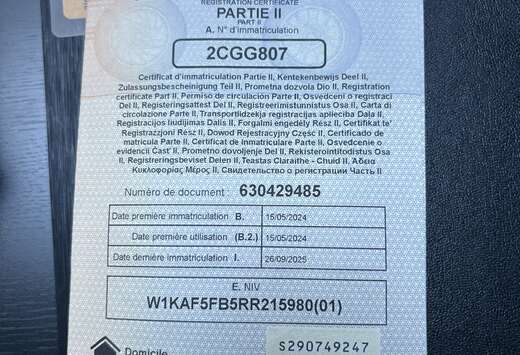 Mercedes-Benz Classe e 9G-Tronic 4Matic e-Hybrid EQ A ...