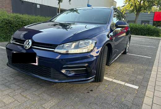 Volkswagen Golf Variant 7.5 facelift met R-Line exter ...