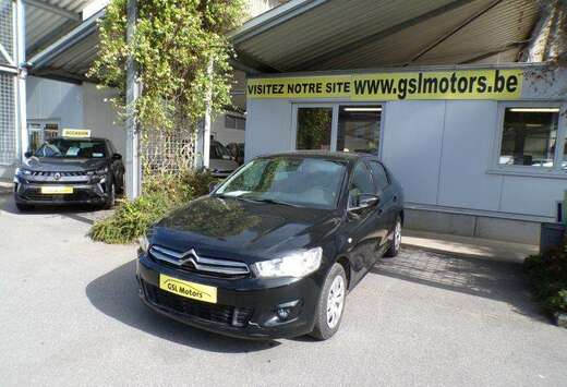 Citroen 1.6 99cv noir 07/17 Airco Bluetooth Capteurs