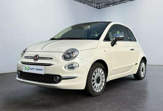 Fiat fiat 500*bips ar*gps*toit panno++++