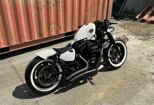 Blanche Bobber Unique Custom TRÈS RARE