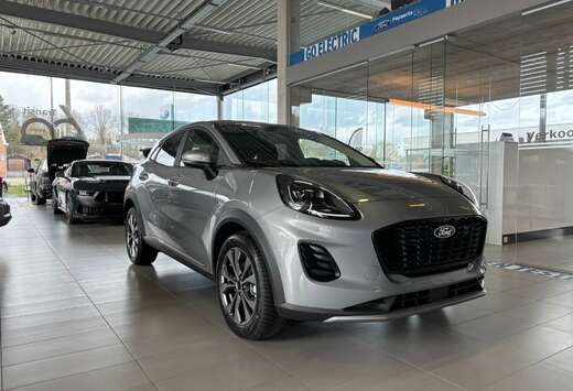 Ford 1.0 EcoBoost mHEV Titanium  125pk  Solar Silver