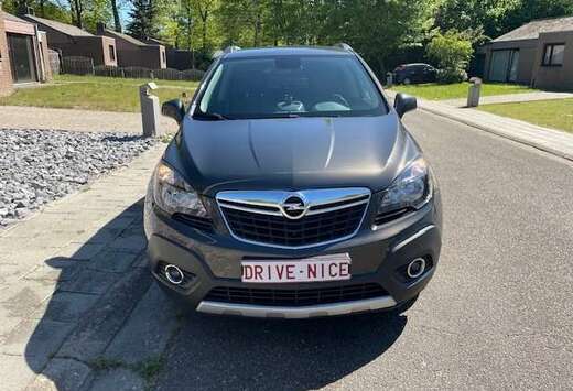 Opel Mokka 1.6i, 2 kleuren leder, zetel + stuurverwar ...