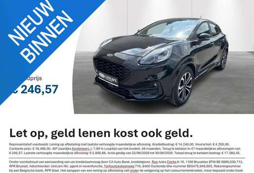 Ford 1.0i Ecoboost MHEV 92kW Aut. ST-Line