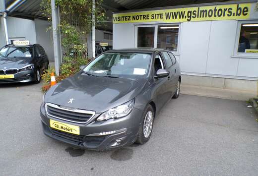 Peugeot 1.2 110cv break gris 04/17 96.353km Airco Cap ...