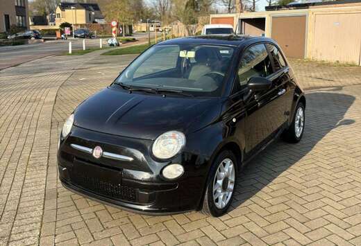 Fiat 500 1.2i Lounge PUR-02 Stop