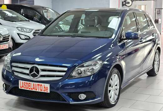 Mercedes-Benz 1.6i Auto Cuir Chauffants Blue Gps Pano ...