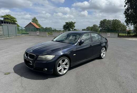 BMW LEDER // Grote Navi // Trekhaak // Parkeersensore ...