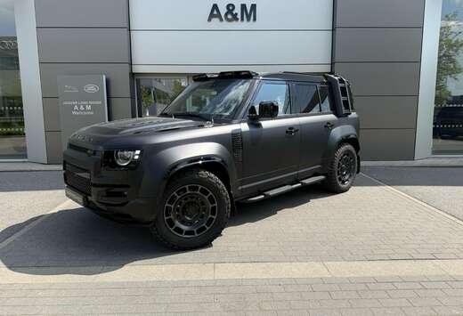 Land Rover 110 P635 OCTA Black / Urban / Milltek uitl ...