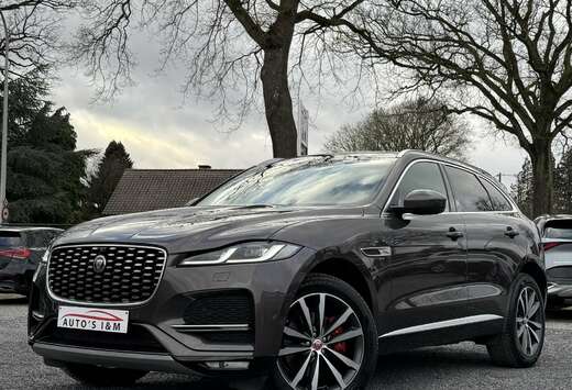 Jaguar D200 AWD Pano Meridian Head-Up Leder 360 Camer ...