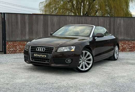 Audi 2.0tfsi tiptronic/cabriolet/bluetooth/leder/trek ...