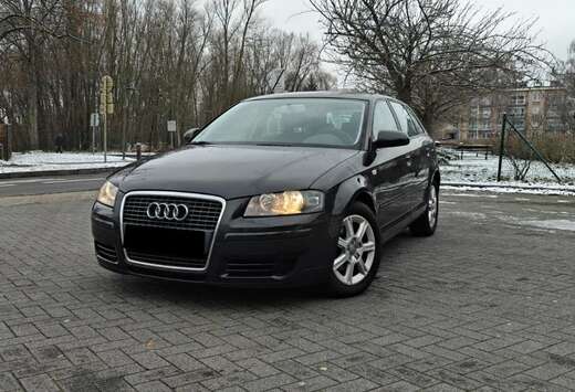 Audi Audi A3 Sportback 1.6Fsi Boite 6 2007 137Km Gris ...