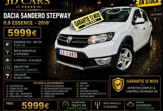 Dacia Stepway 0.9 ESSENCEGARANTIE 1AN CTOK