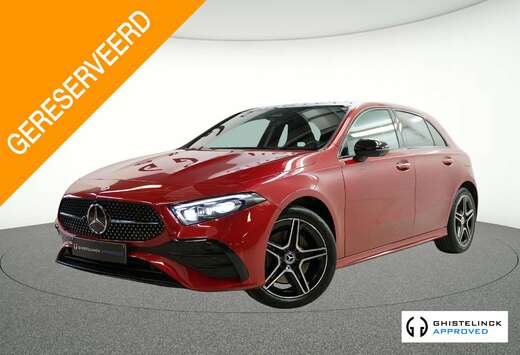 Mercedes-Benz A e AMG Line Pano +360+dode hoek