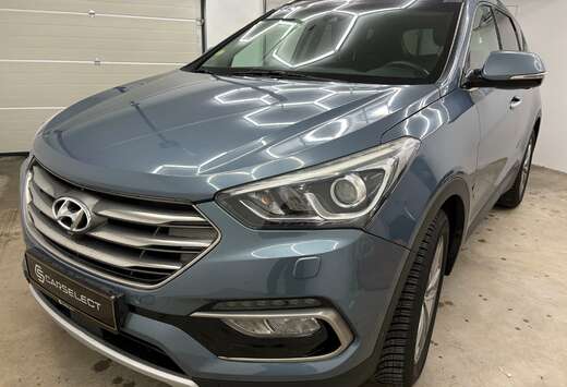 Hyundai Santa Fe blue 2.2 CRDI 4WD Automatik Style