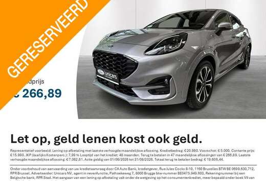 Ford 1.0i Ecoboost mHEV 114kW Aut. ST-Line AUTOMAAT