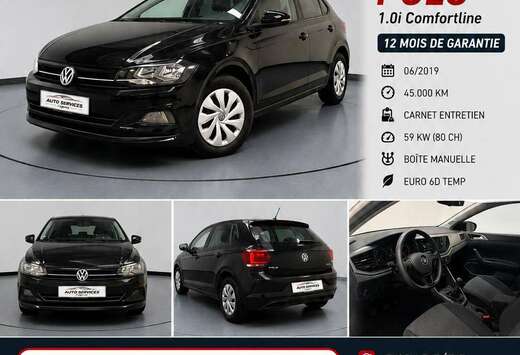 Volkswagen Polo 1.0i Comfortline- 12 mois de garantie