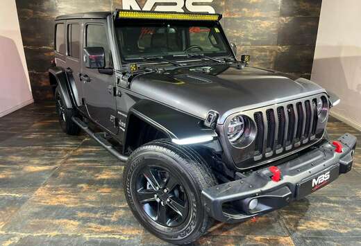 Jeep 2.0 Turbo Sahara UTILITAIRE * LED BARRE * GPS*FU ...