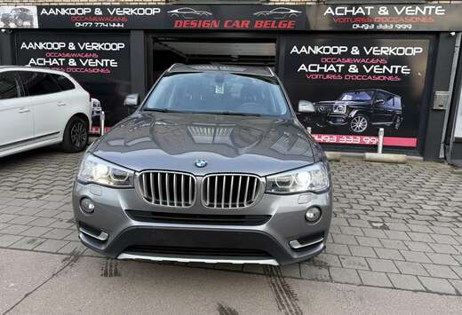 BMW X3 2.0 dA Automatique*Carnet Bmw Car Pass*Garanti ...