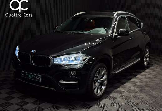 BMW X6 3.0i - Pack Sport - Toit ouvrant - Cuir rouge